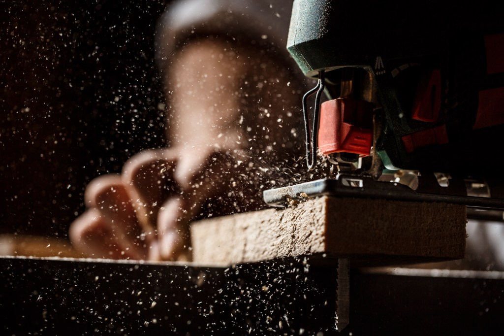 Maker space wood working shop